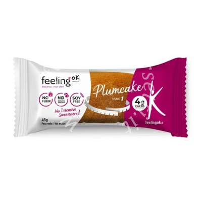 Feeling ok plum cake arancia start 45 g