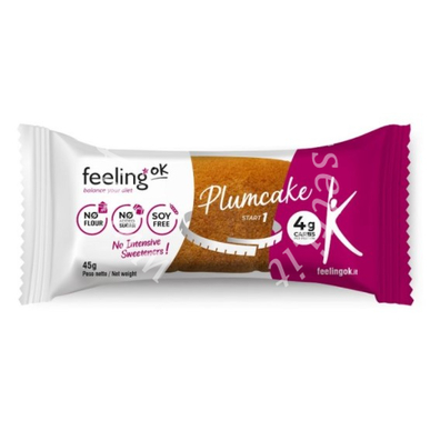 Feeling ok plum cake vaniglia e limone start 45 g