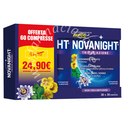 Novanight Bipacco 30+30 Compresse 