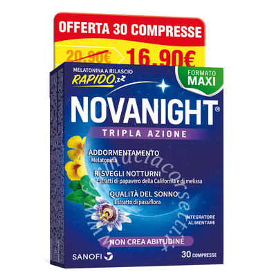 Novanight Tripla Azione 30 Compresse 