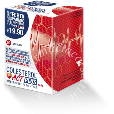 Colesterol act plus forte 60 compresse