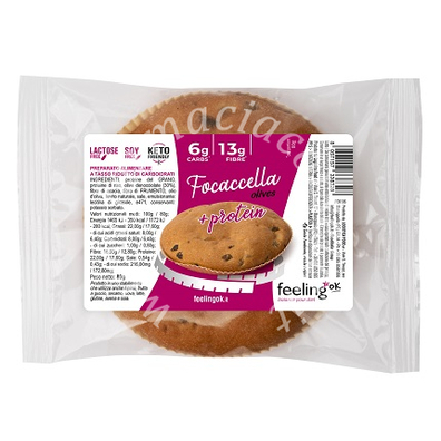 Feeling ok focaccella olives 80 g