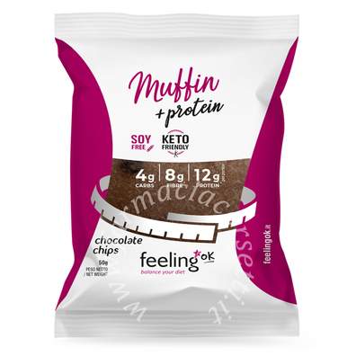 Feeling ok muffin gocce cioccolato 50 g