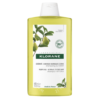 Klorane shampoo cedro 400 ml