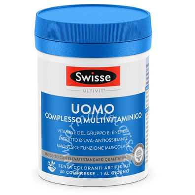 Swisse multivitaminico uomo 30 compresse