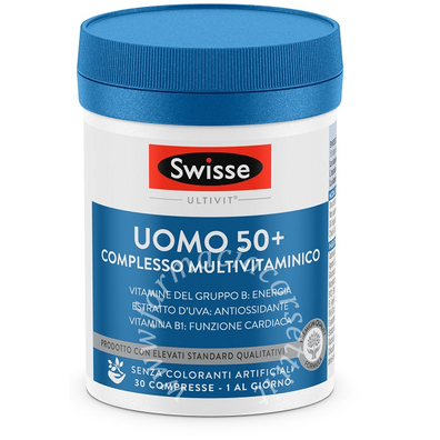 Swisse multivitaminico uomo 50+ 30 compresse