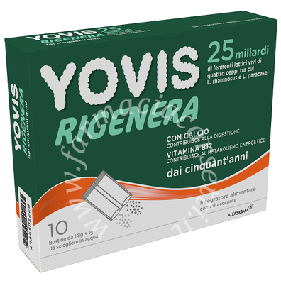 Yovis rigenera 50+ 10 bustine
