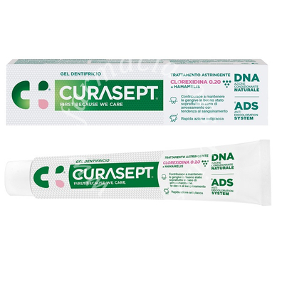Curasept gel dentifricio ads dna trattamento astringente 75 ml