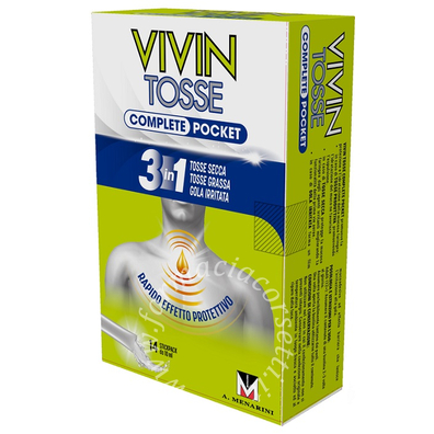 Vivin tosse pocket 14 stick pack sciroppo 10 ml