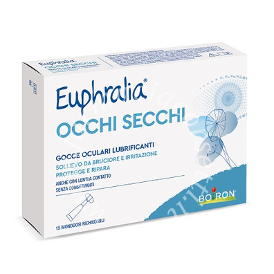 Euphralia occhi secchi monodose 15 pezzi