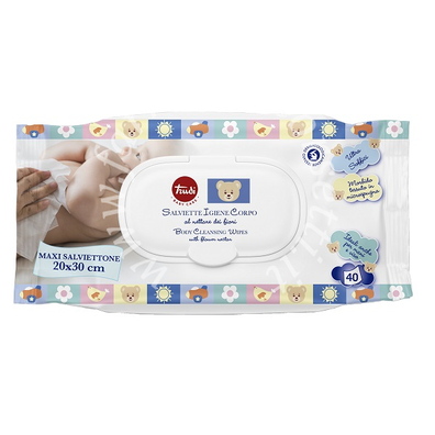 Trudi baby care salviettine igiene corpo 40 pezzi