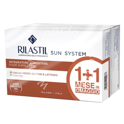 Rilastil sun system capsule 1+1 30 capsule + 30 capsule