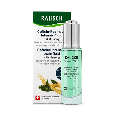 Rausch fluido intensivo cuoio capelluto caffeina ginseng 30ml