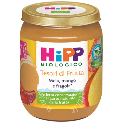 Hipp tesori frutta mela mango fragola 160 g