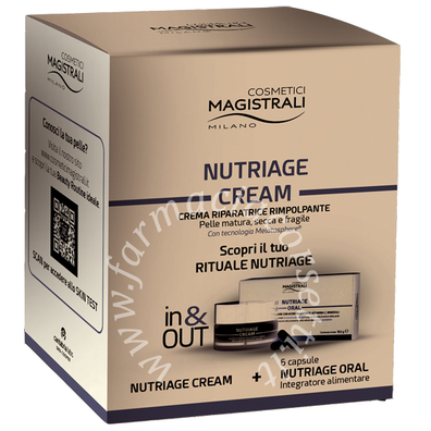 Nutriage cream special pack 1 nutriage cream 50 ml + 1 nutriage oral 6 capsule