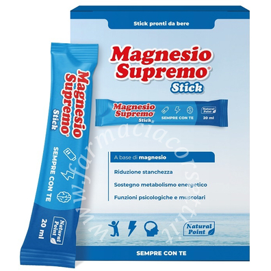Magnesio supremo 20 stick da 20 ml