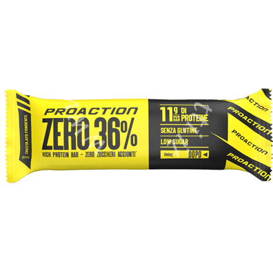 Fit zero bar 36% cioccolato fondente barretta 30 g