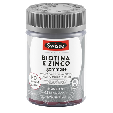 Swisse biotina + zinco 40 gummies