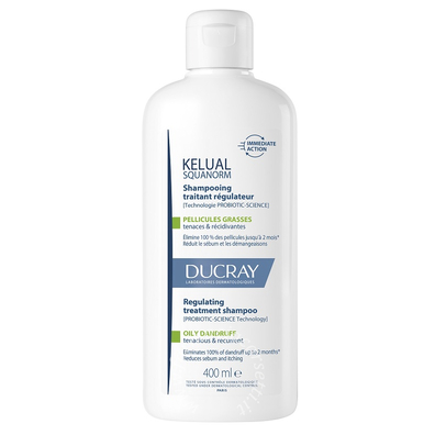 Kelual squanorm shampoo trattante regolatore forfora grassa 400 ml