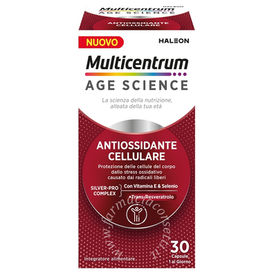 Multicentrum age science antiossidante cellulare 30 capsule