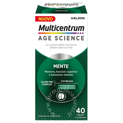 Multicentrum age science mente 40 capsule