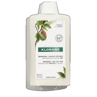 Klorane shampoo cupuacu bio 400 ml