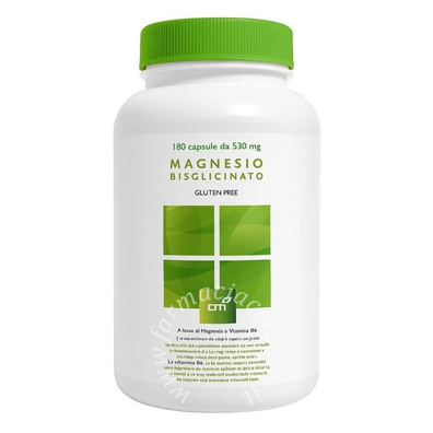 Magnesio bisglicinato 180 capsule da 530 mg