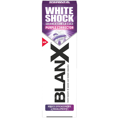 Blanx white shock purple corrector dentifricio 75 ml