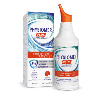 Spray nasale physiomer plus getto delicato 135 ml