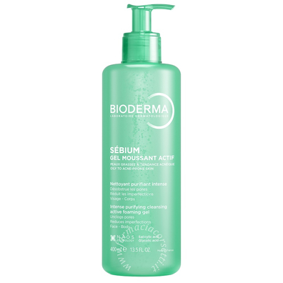 Sebium gel moussant actif 400 ml