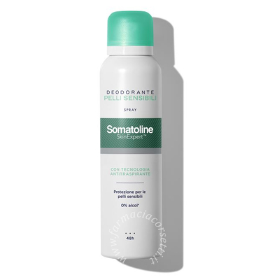 Somatoline deo spray pelli sensibili 150 ml