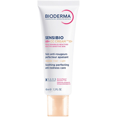 Sensibio ar+ cc cream spf50+ light 40 ml