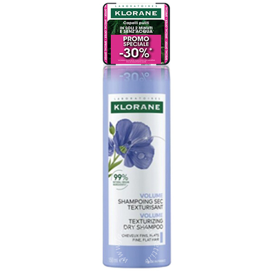 Klorane shampoo secco lino 150 ml offerta speciale