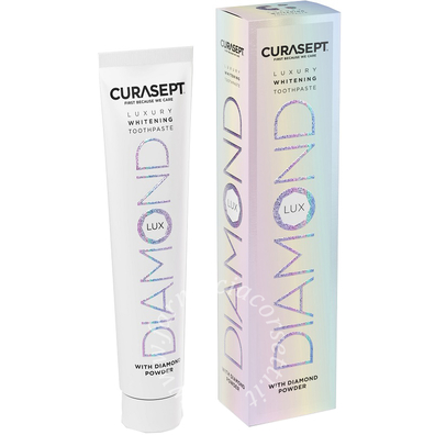 Curasept diamond luxury whitening dentifricio 75 ml