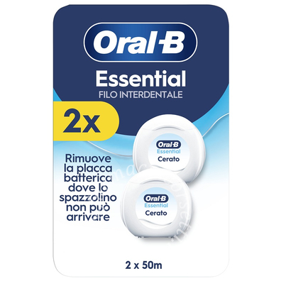 Oralb man filo interdentale cerato 50 metri