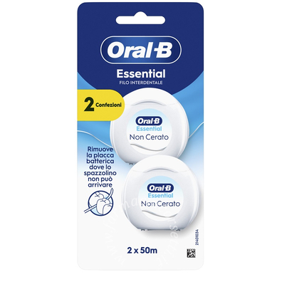 Oralb man filo interdentale non cerato 50 metri