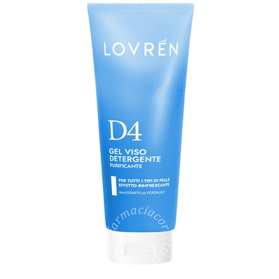Lovren d4 gel detergente viso purificante 100 ml