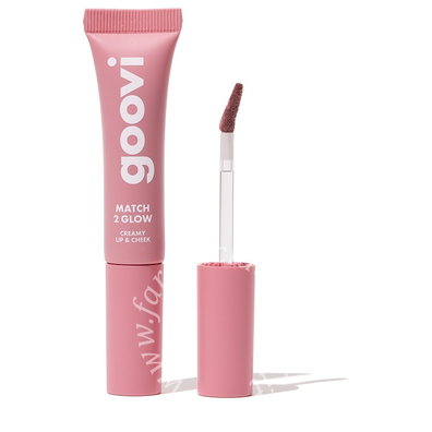 Goovi match 2 glow creamy lip&cheek 04 juicy plum 12 ml