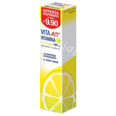 Vita Act Vitamina C 1000 20 Compresse Effervescenti