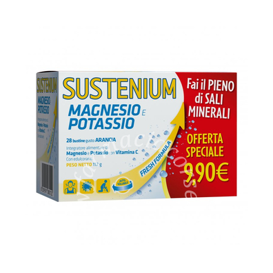 Sustenium Magnesio E Potassio 28 Bustine