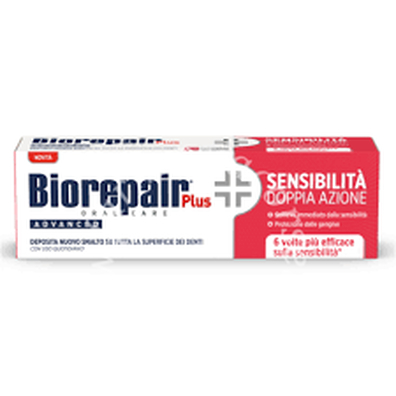 Biorepair plus advanced sensibilita' doppia azione 75 ml