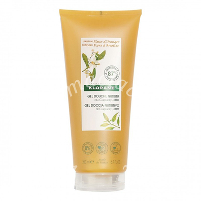 Klorane gel doccia miele d'arancio 200 ml