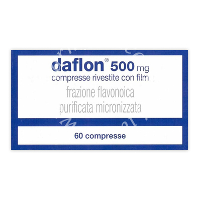 Daflon 500 mg compresse rivestite con film  500 mg compresse rivestite con film 60 compresse 