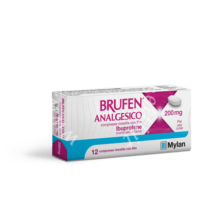 Brufen analgesico  200 mg 12 compresse 