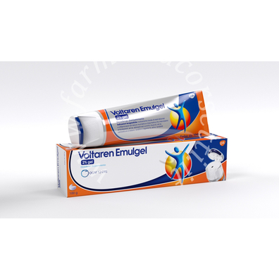Voltaren emulgel 2% gel 2% gel tubo da 100 g con antibloccaggio 