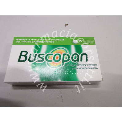 Buscopan 10 mg compresse rivestite 40 compresse in blister in al/pvc