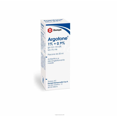 Argotone 1%+0,9% Gocce 20 ml