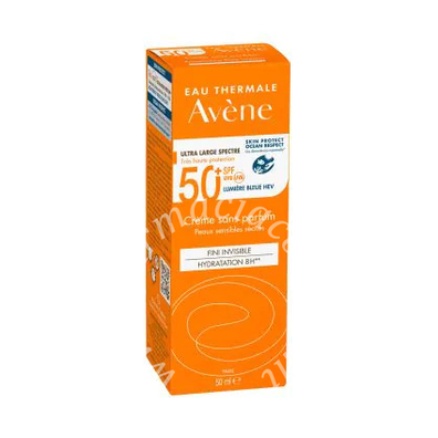 Avene solare crema spf50+ senza profumo nuova formula 50 ml