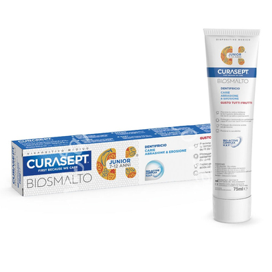 Curasept biosmalto dentifricio junior 75 ml