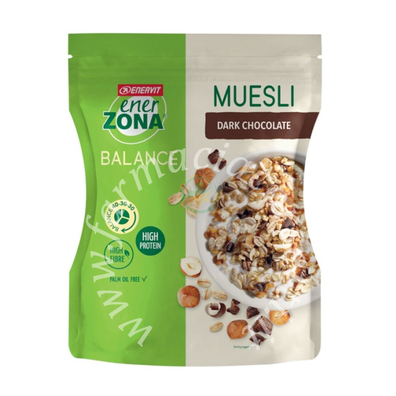 Enerzona Muesli Dark Chocolate 230 grammi